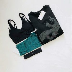 ($190) BuffBunny Halloween Outfit - Poison Ivy/Black